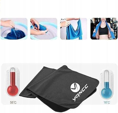 6X SPORTS MICROFIBER TOWEL COOLING QUICK DRYING 120x30cm SET Manufacturer code X002BWPED1