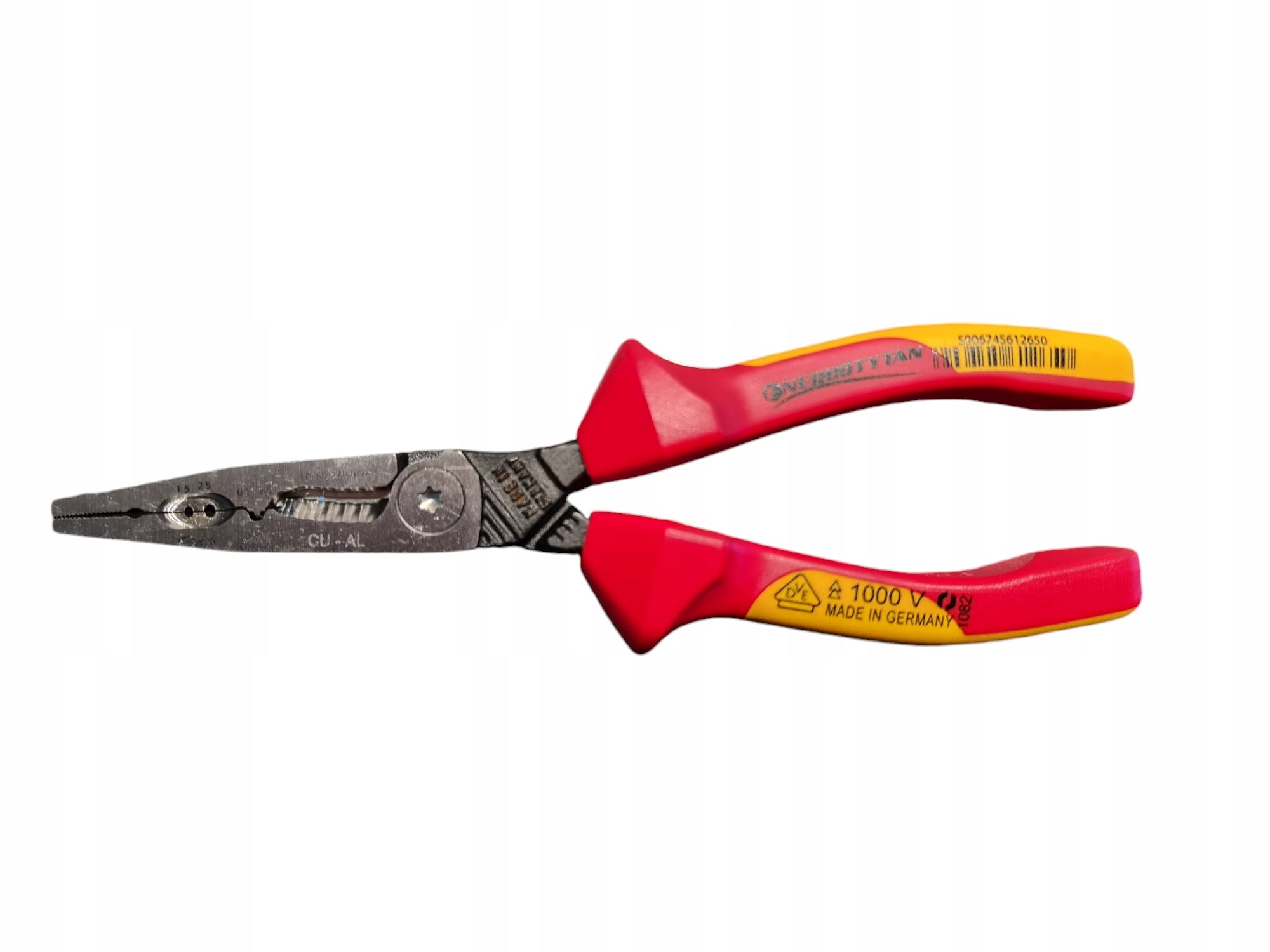6in1 Multifunction Pliers for Electrician / ENERGOTYTAN 1000V VDE / GERMANY