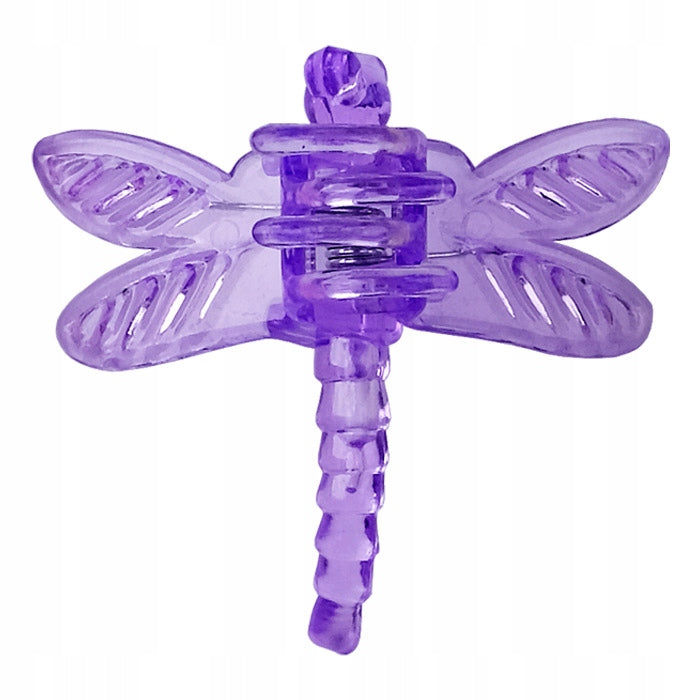 6pcs DECORATIVE CLIP DRAGONFLY CLIP FASTENING SUPPORTS AND STEMS OF ORCHID PLANTS Color multicolor