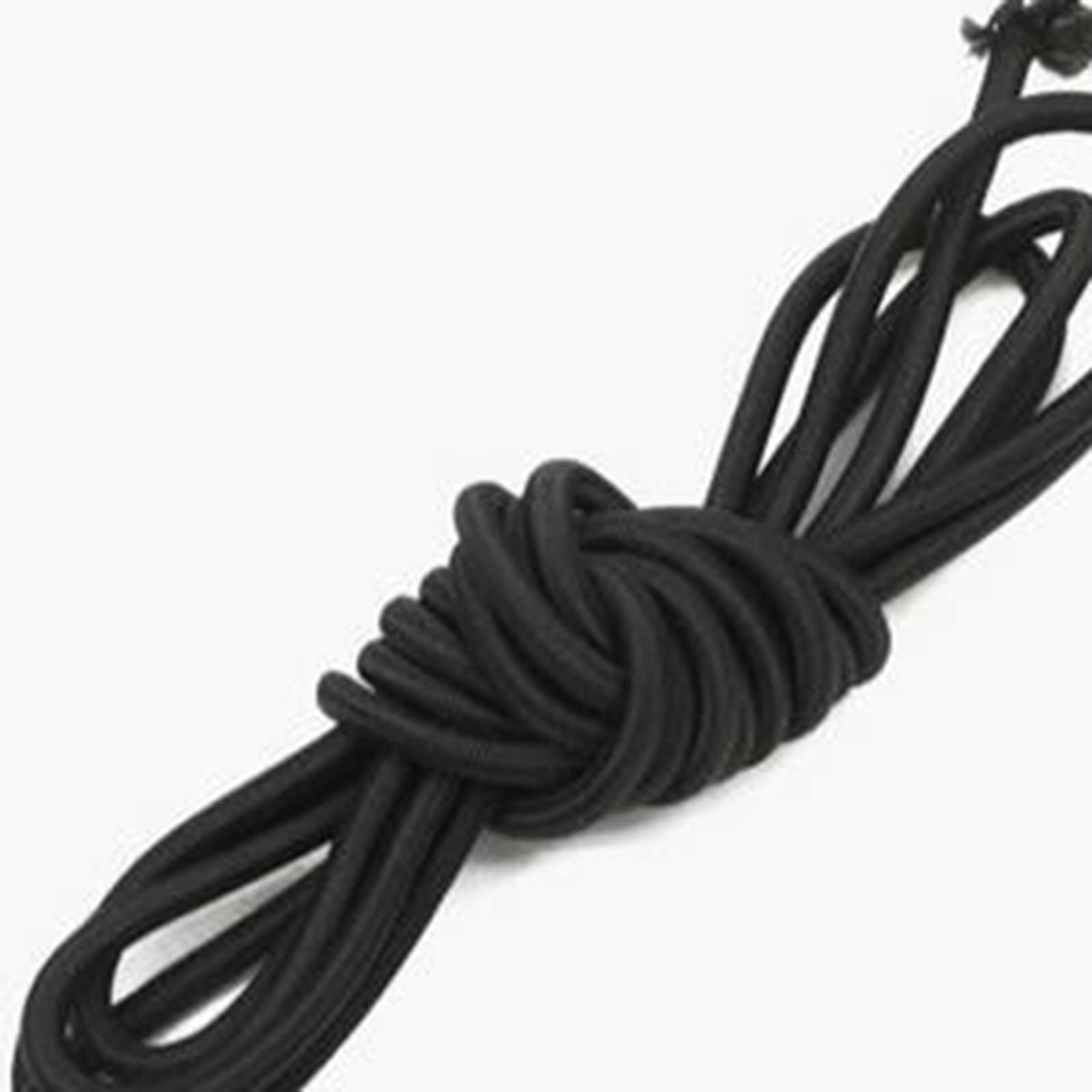 6x D Ring Patch Tie Down Elastic Bungee Rope Deck Attachment Kit D Black Width 10 cm