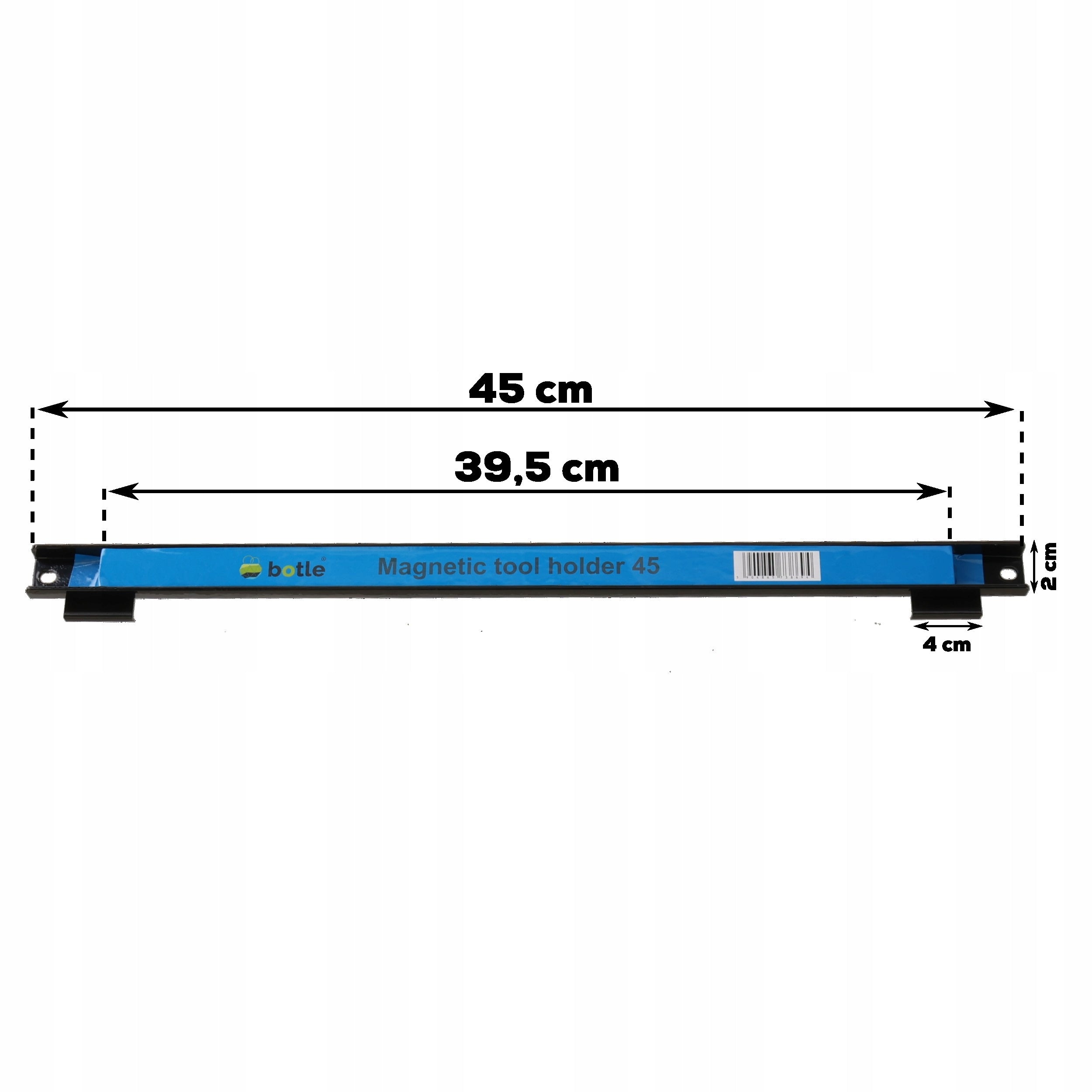 6x Magnetic strip for tools for workshop board botle 45cm handle Kind other