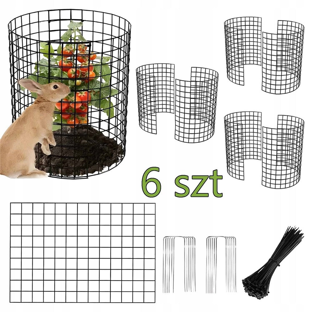 6x Plant Protection Against Animals, Plant Protective Cage for Flowers