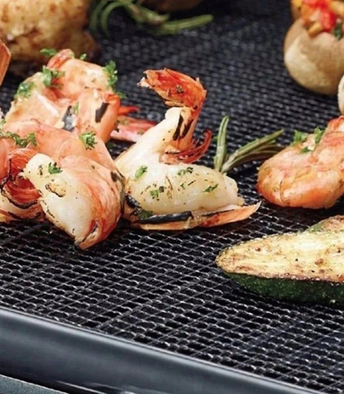 6x TEFLON GRILL NET MAT OVEN BAKING RAT FOR FISH MEAT Manufacturer code ZESTAW 6 SZTUK