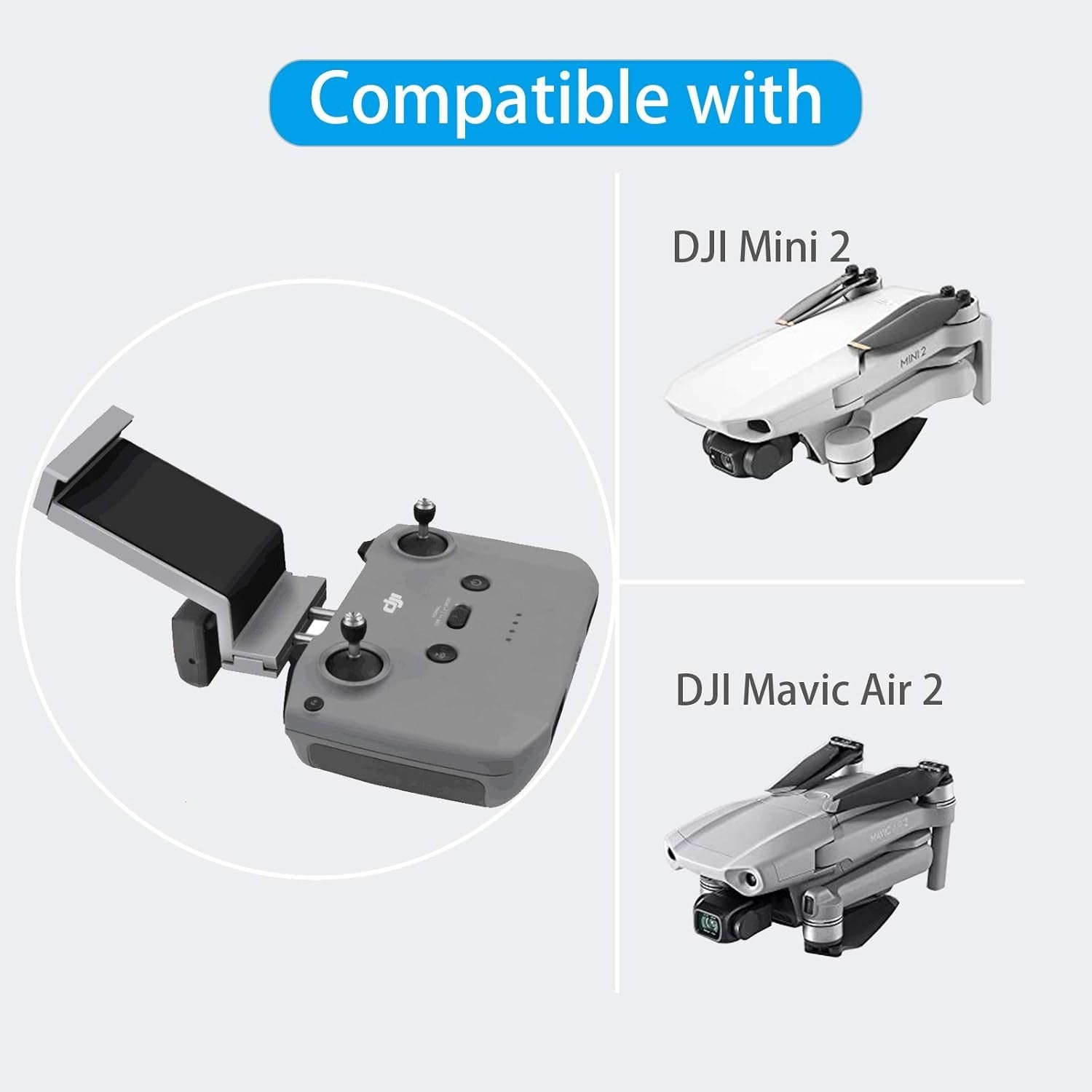 7.9-11 Inch RC-N1/N2 Remote Controller Tablet Holder Mount for DJI Drone Brand no brand
