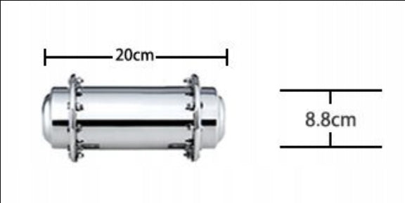 7.9 inch stainless steel time capsule p Brand no brand