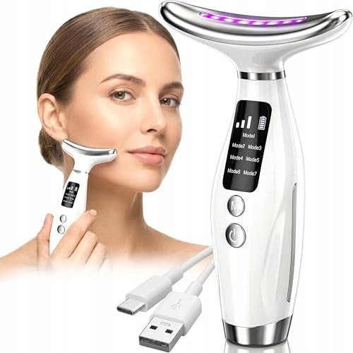 7-Color Anti-Wrinkle Facial Massager Device for Home Use Medical device no