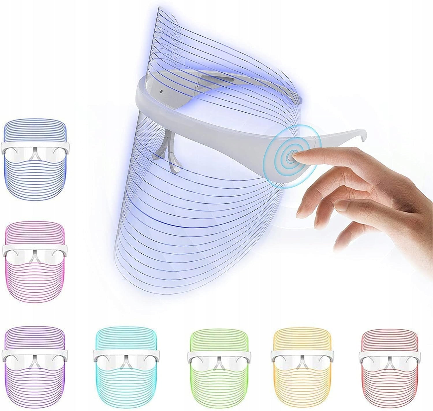 7-Color LED Light Therapy Mask