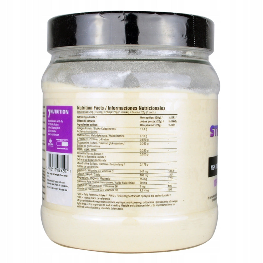 7 Nutrition Steel Joints Drink 450g Lemon BONE JOINTS CARTILAGE EAN (GTIN) 5901597314288