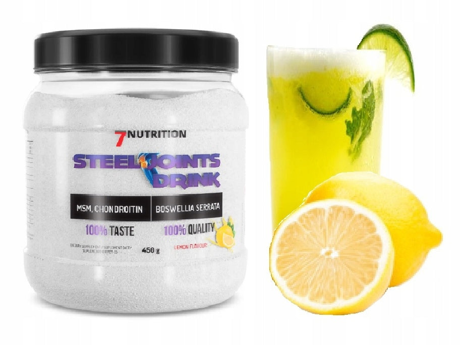 7 Nutrition Steel Joints Drink 450g Lemon BONE JOINTS CARTILAGE Manufacturer code 5901597314288