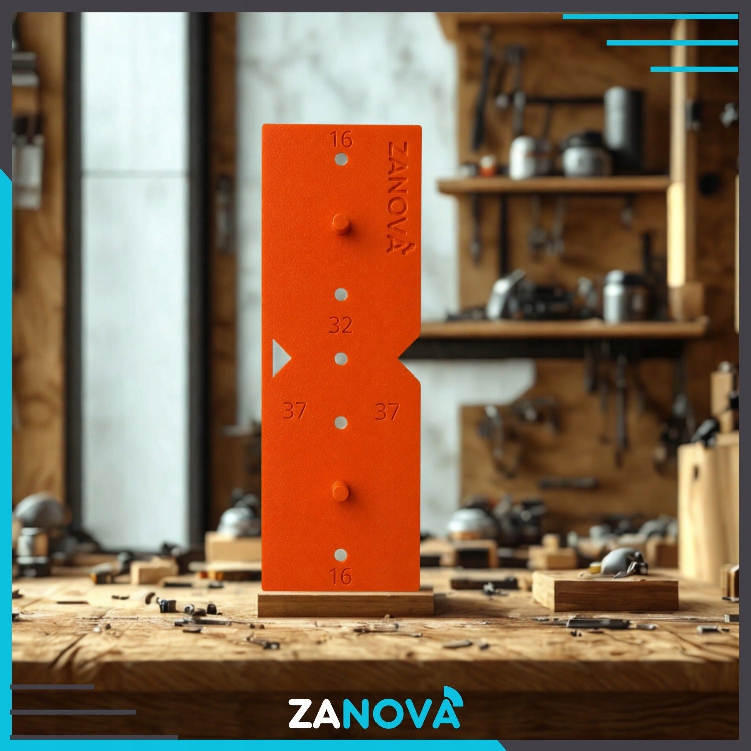 7 X 32MM ADJUSTABLE SHELF STAND FITTING - ACCURATE DRILLING Packaging status original