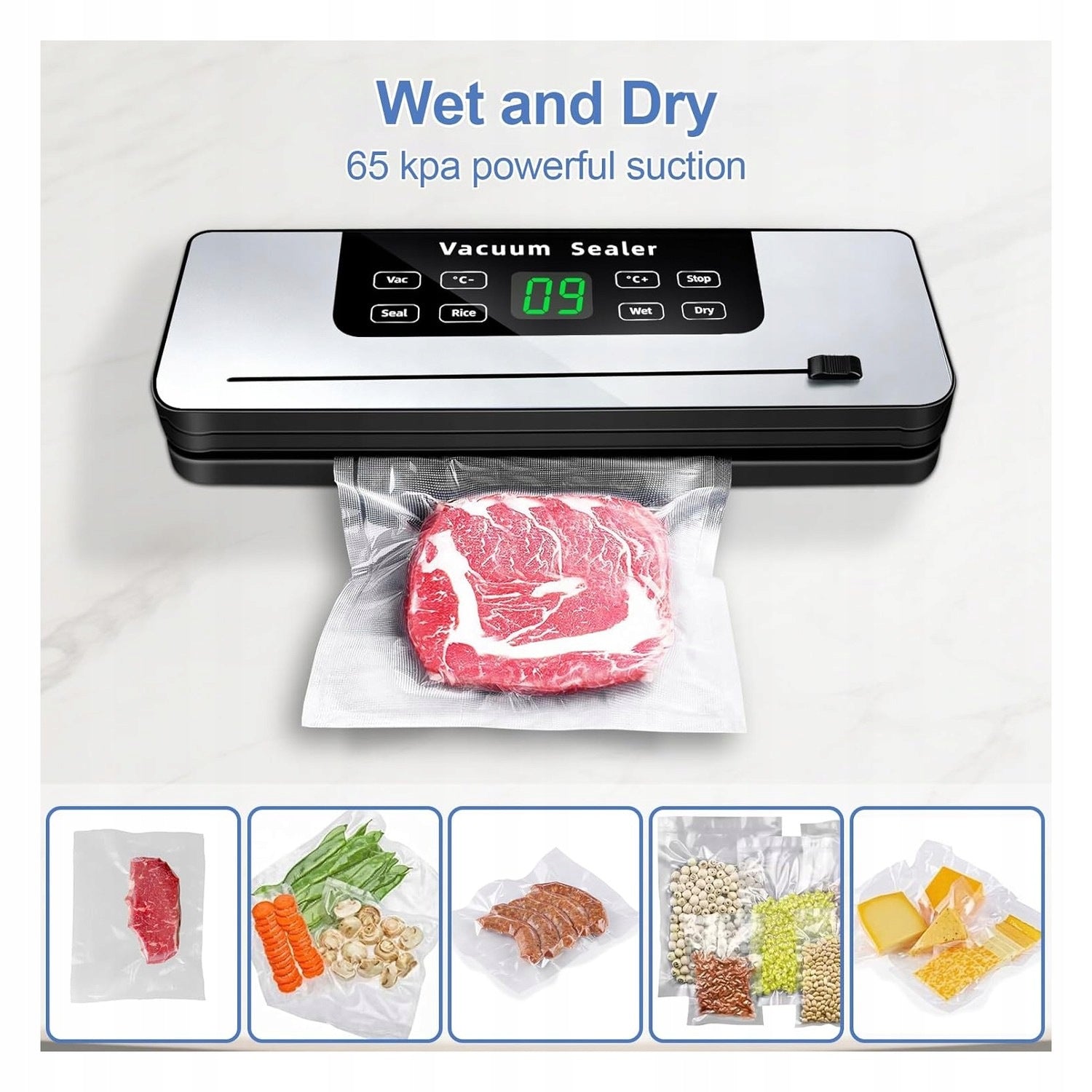 7 in 1 Vacuum Packaging Machine Automatic Food Machine Brand no brand