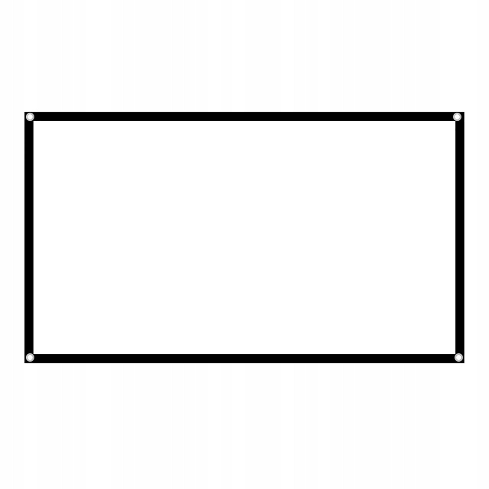 70 INCH PORTABLE PROJECTION SCREEN FOR CAMPING AND HOME 159X90 CM 16:9 Packaging status original