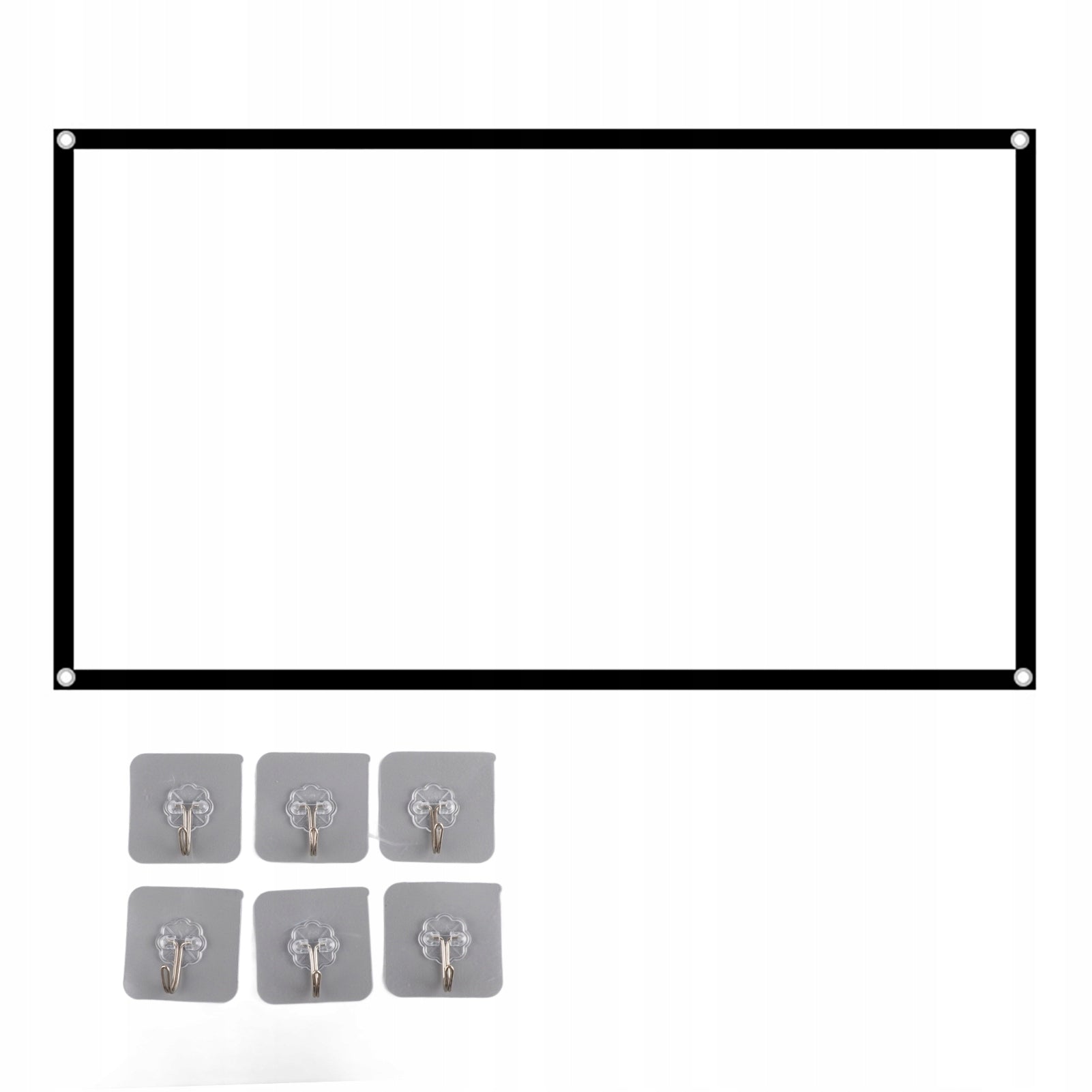 70 INCH PORTABLE PROJECTION SCREEN FOR CAMPING AND HOME 159X90 CM 16:9