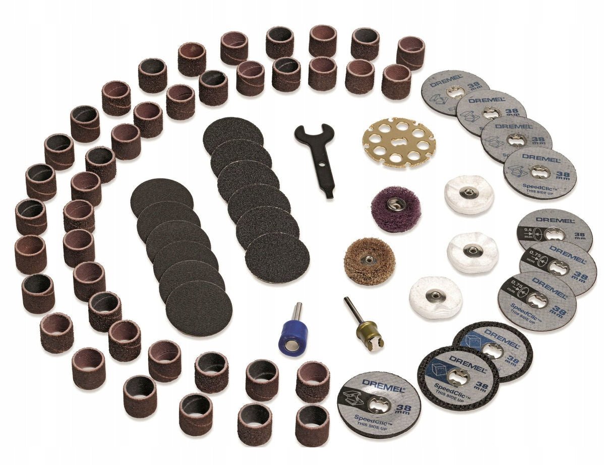 70 PIECE SET OF ACCESSORIES 725 SPEEDCLIC DREMEL EAN (GTIN) 8710364072842