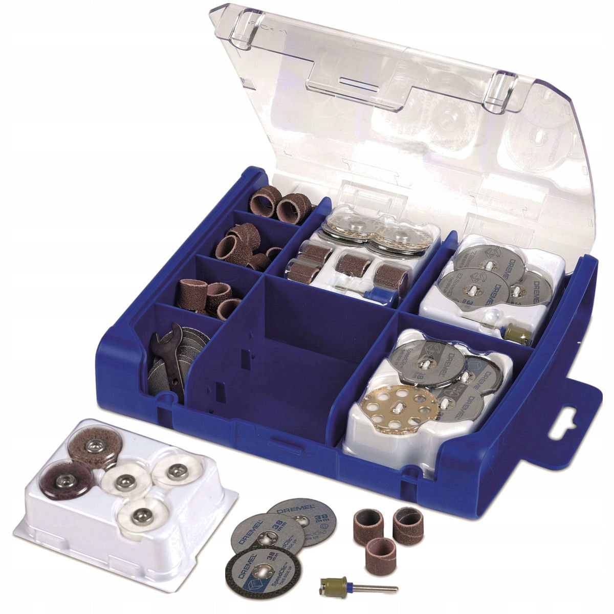 70 PIECE SET OF ACCESSORIES 725 SPEEDCLIC DREMEL Manufacturer code 2615E725JA