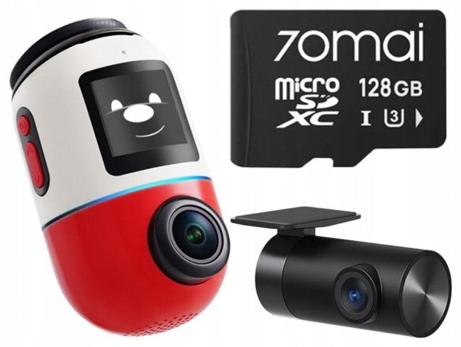 70mai Kamera automobilová Omni x800 Videorekordér 4K + zadní RC14 + 128GB