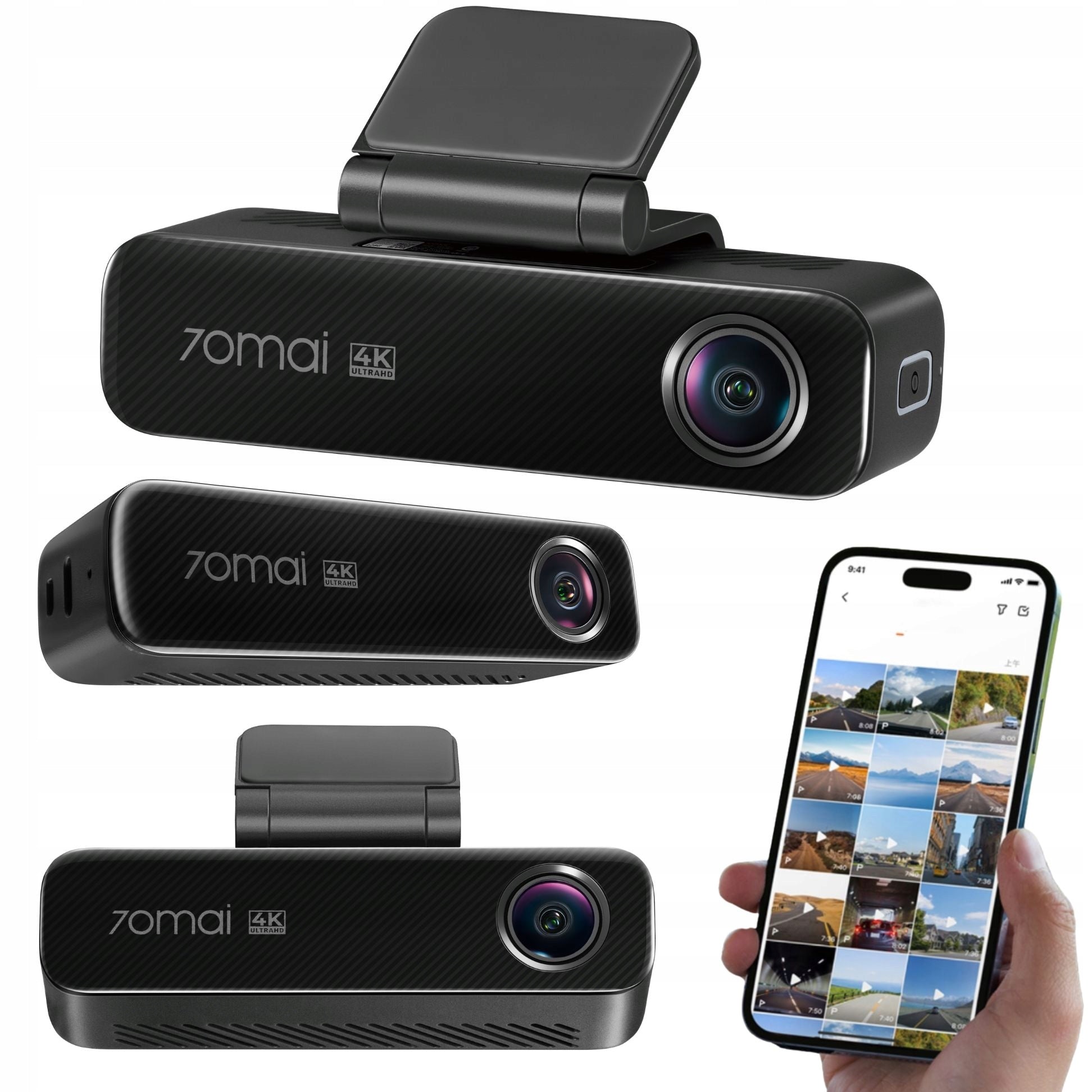 70mai M800 Car camera 4K HDR VIDEO RECORDER with 128GB memory