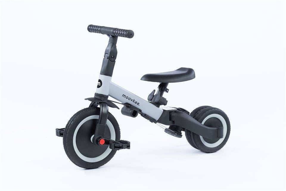 7276 BICYCLE MOOVKEE running 3 wheel guide BICYCLE Manufacturer code MOOVKEE - 6w1 - MIKE - COOL GREY