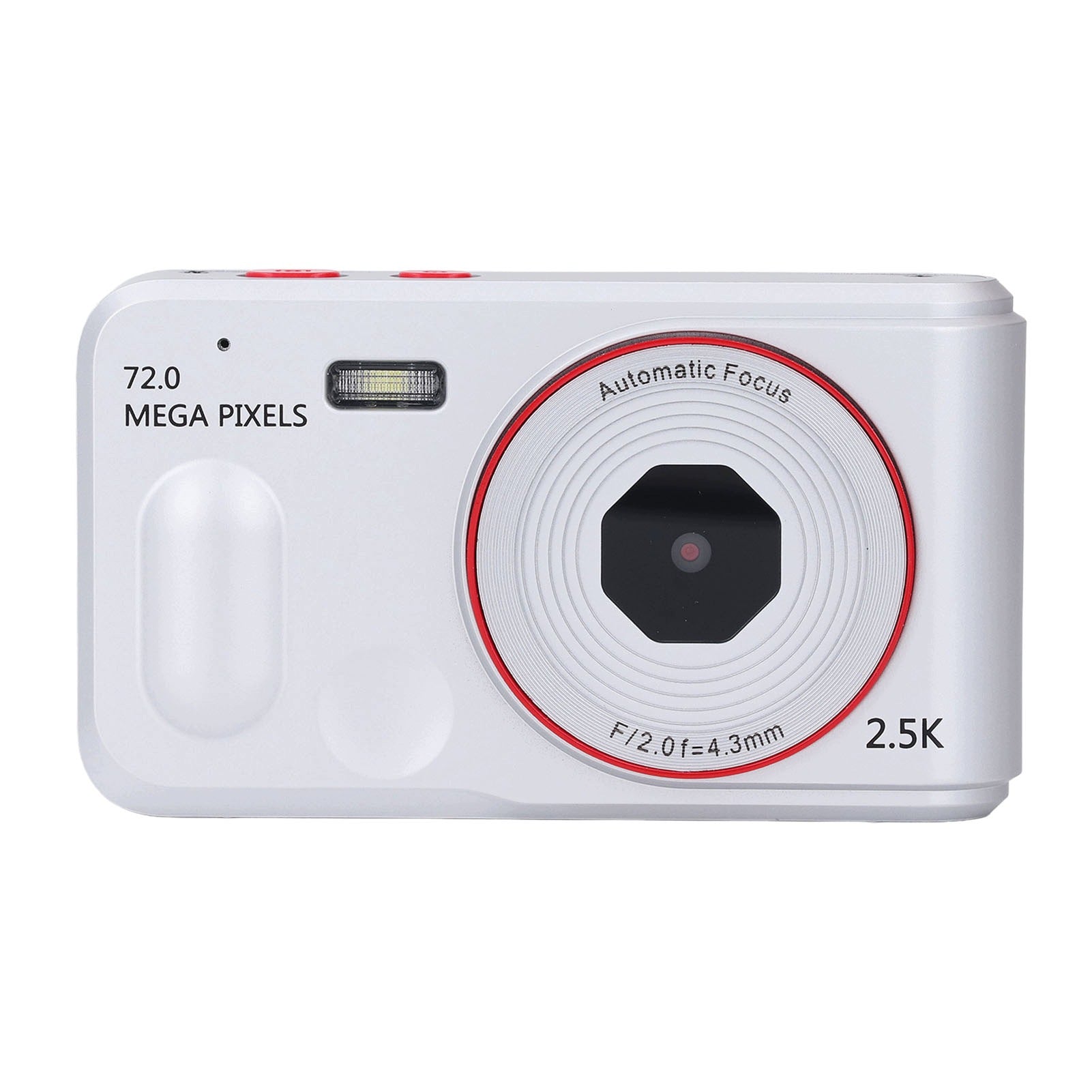 72MP 2,5K 16x Zoom Digital Camera Automatic Focus 3Y