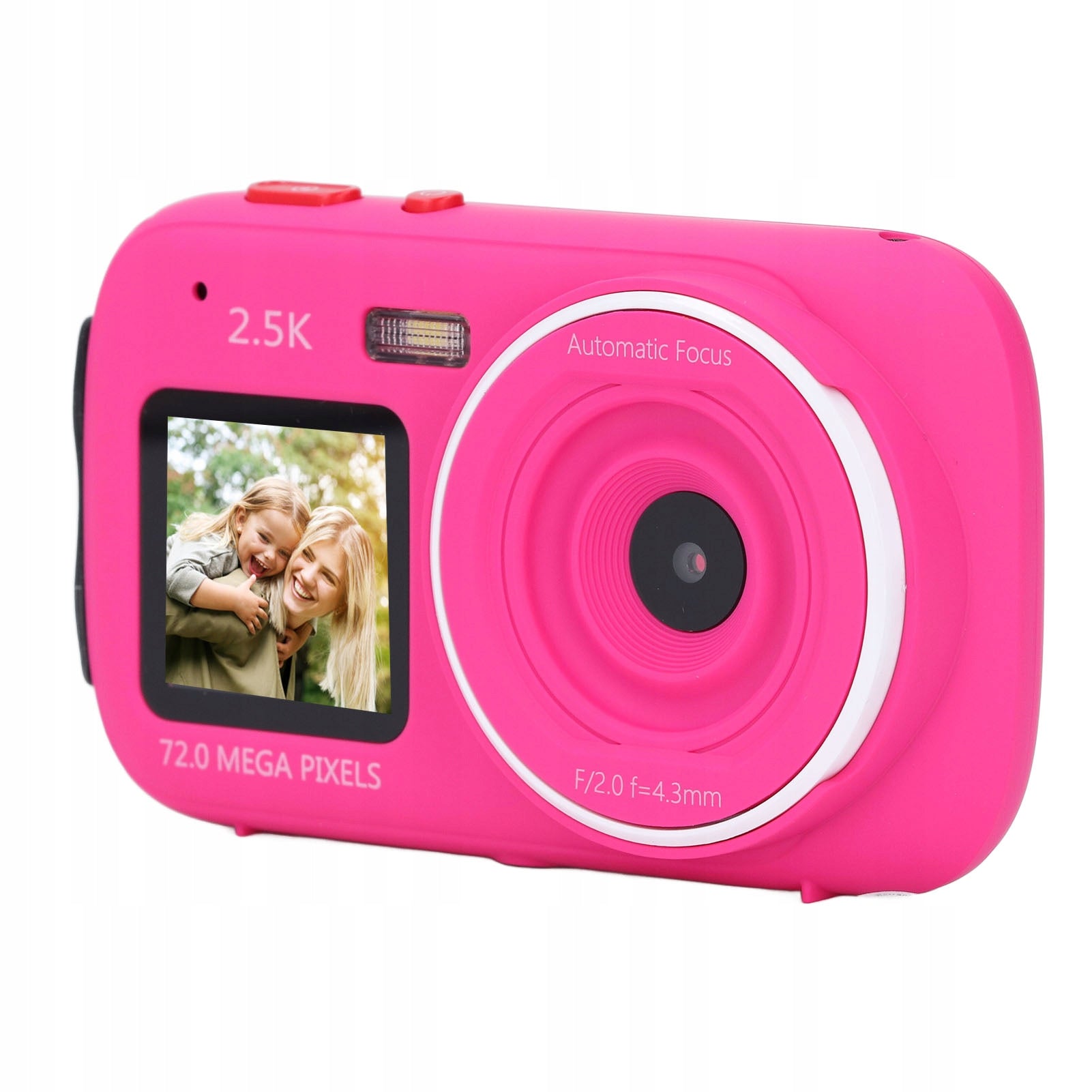 72MP 2,5K Digital Camera Dual Screen 16x Digital Zoom Autofocus SQ
