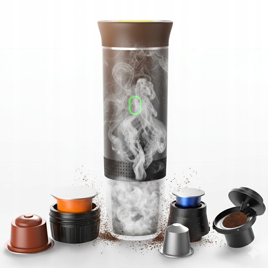 72W Portable Wireless Capsules Coffee Ground Car Brand no brand