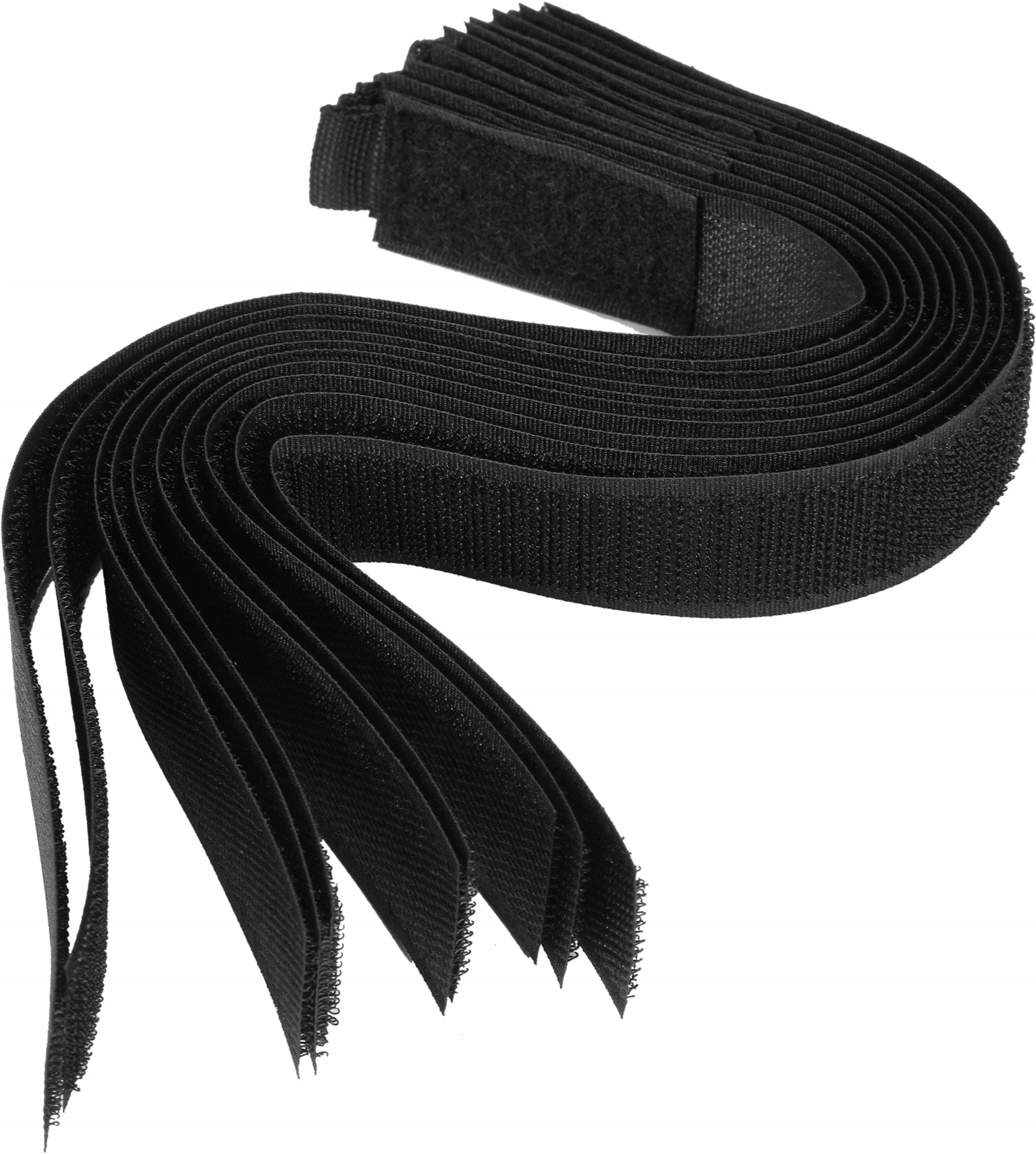 73853 TOY VELCRO BAND 300MM 10PCS BLACK Color black
