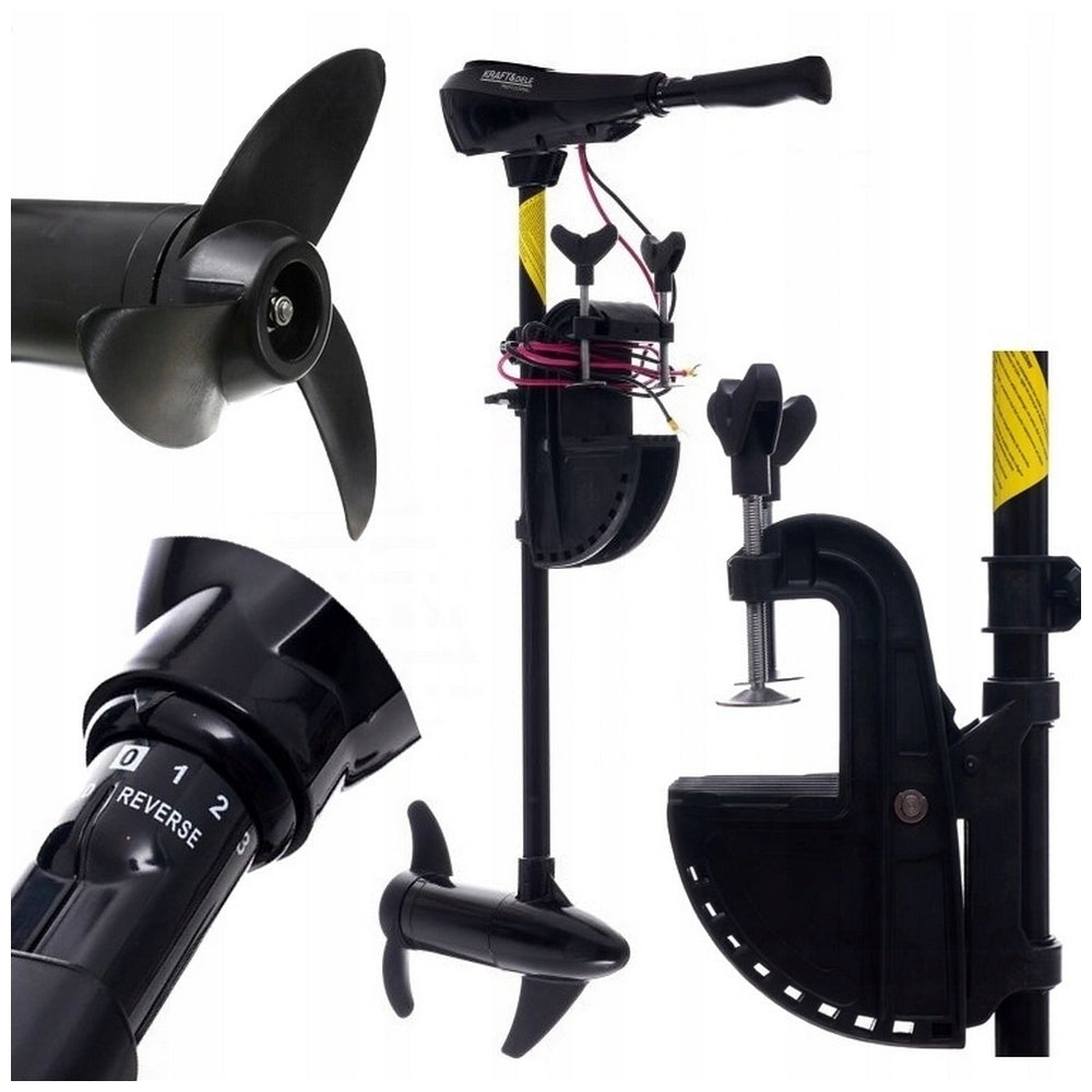 75lbs Electric Pull Force Motor For Boats And Pontoons 1164W