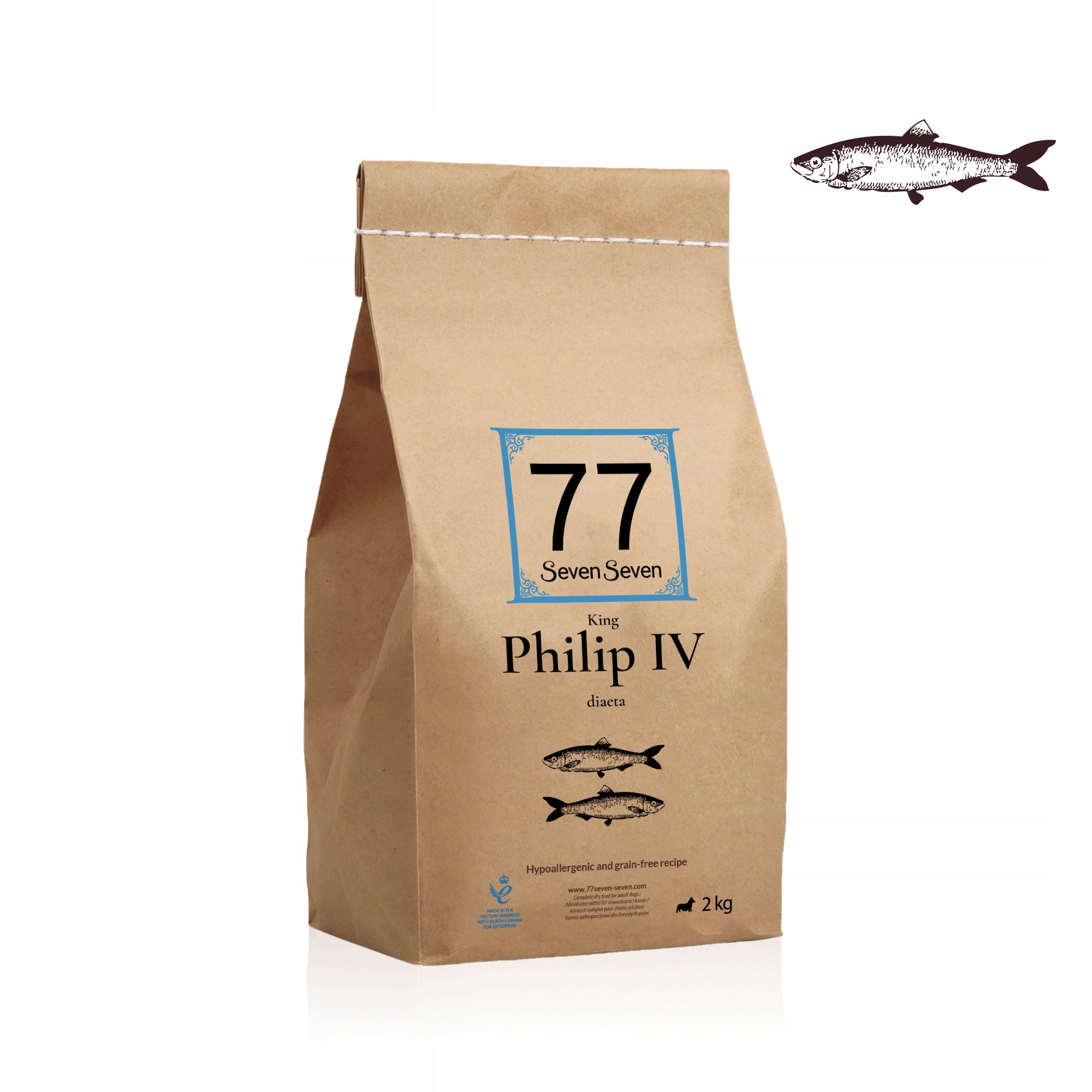 77 Philip IV Dry Food Trout and Salmon with Vegetables and Fruits - 2kg