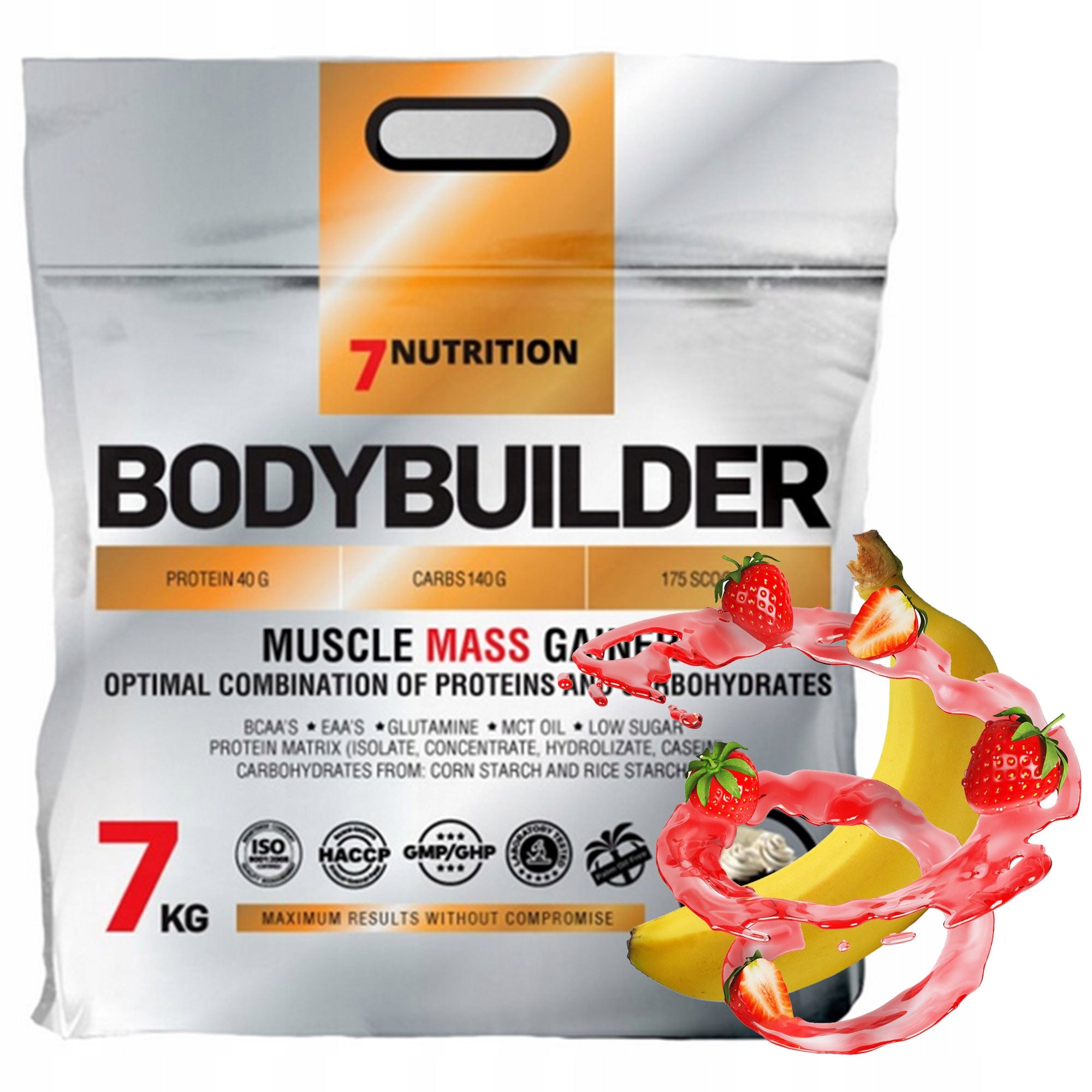 7NUTRITION BODYBUILDER 7000g GAINER FOR MASS PROTEIN