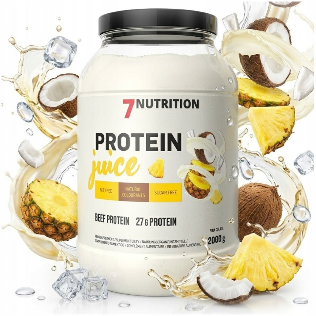 7NUTRITION PROTEIN JUICE BEEF 2000G PINA COLADA BEEF PROTEIN CONDITIONER