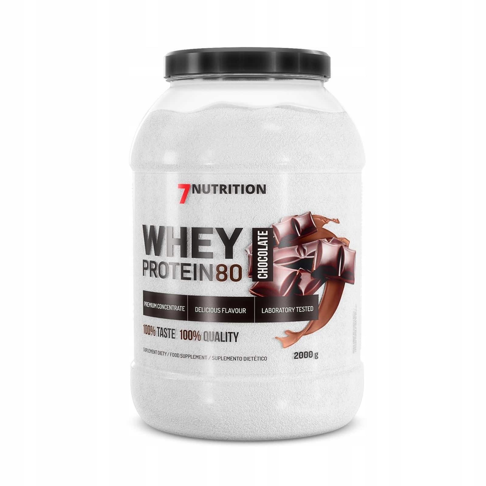 7NUTRITION Protein 80 2000g Chocolate Cookies
