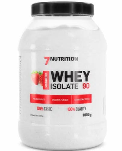7NUTRITION WHEY ISOLATE 90 STRAWBERRY PROTEIN SUPPLEMENT STRAWBERRY PROTEIN 1KG
