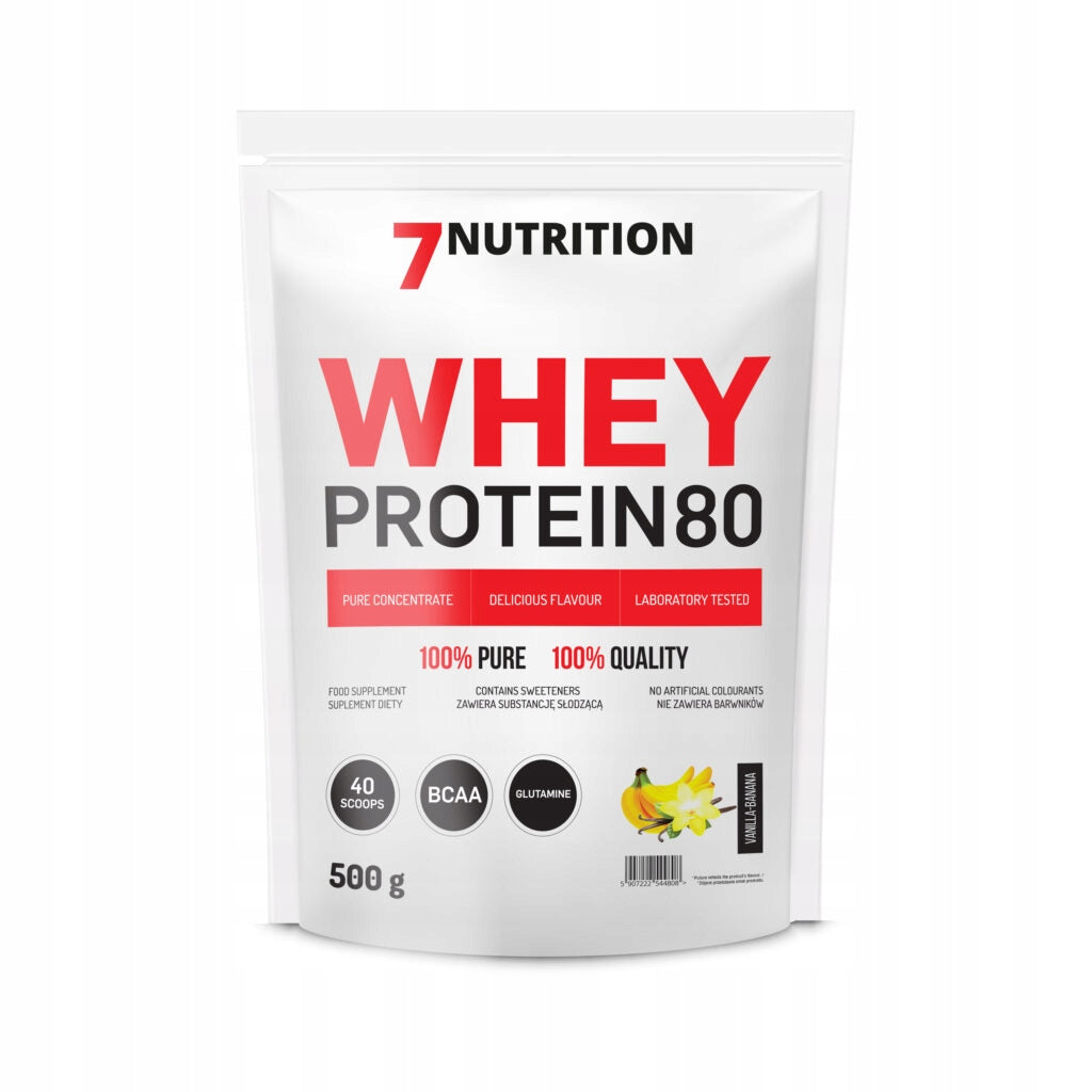 7NUTRITION WHEY PROTEIN 80 500G