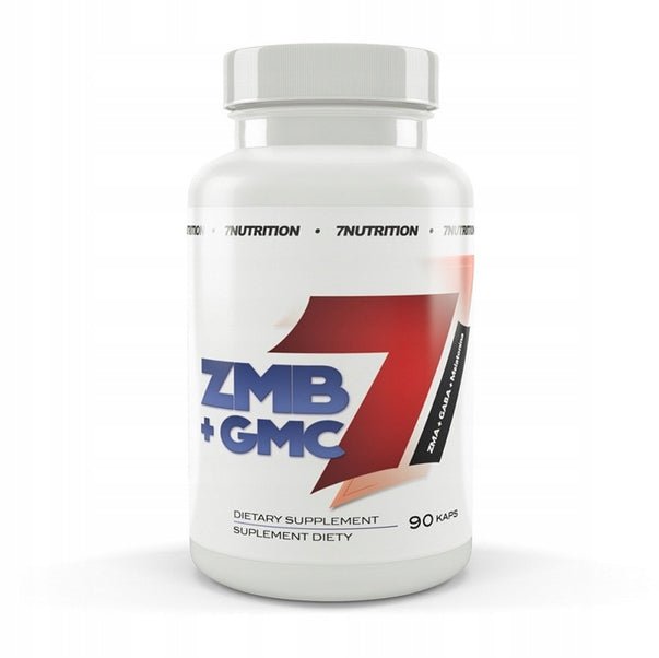 7NUTRITION ZMB + GMC 90caps ZMA GABA MELATONIN ZINC RESISTANCE REGENERATION Expiration date at least 1 year from the date of purchase