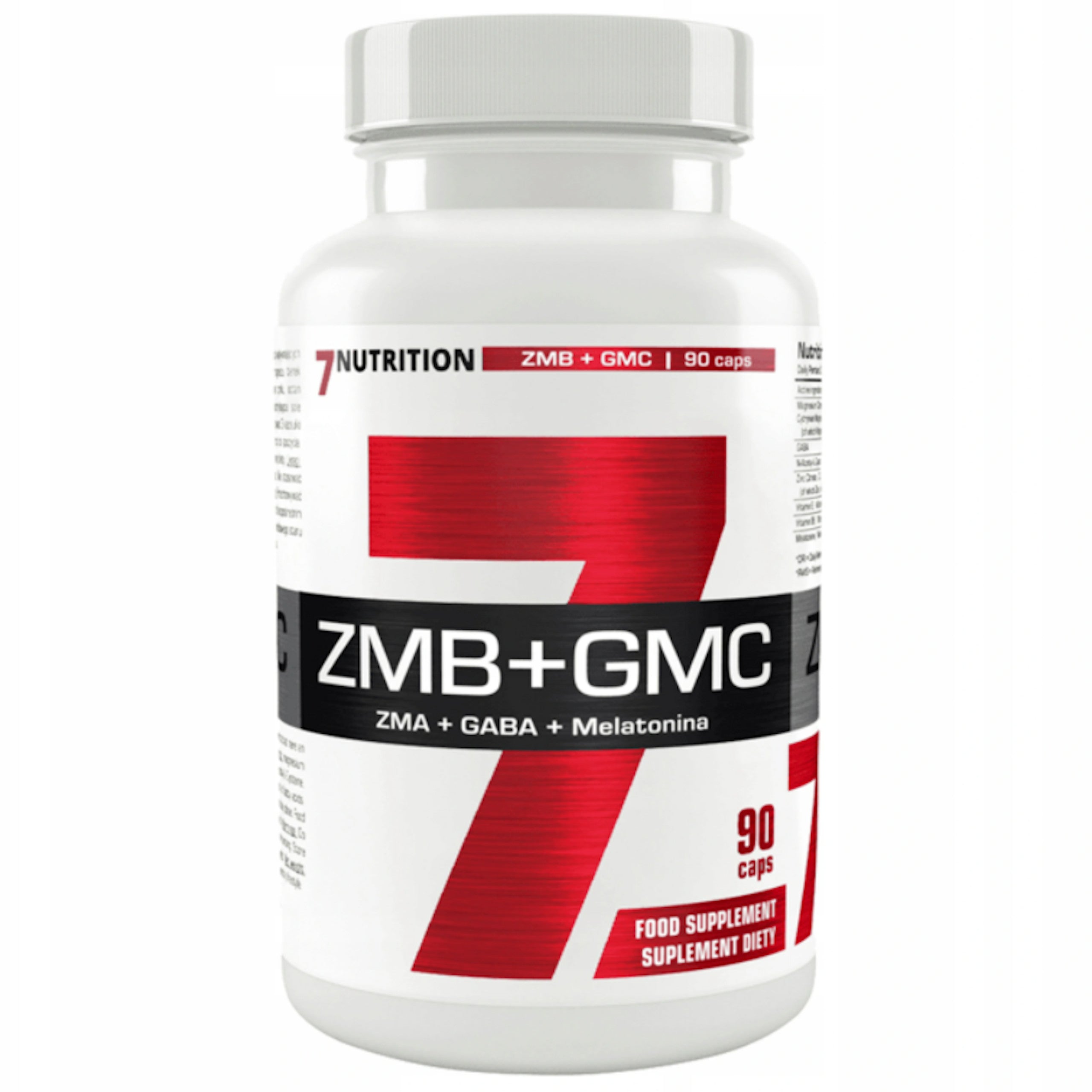 7NUTRITION ZMB + GMC 90caps ZMA GABA MELATONIN ZINC RESISTANCE REGENERATION Packaging status original