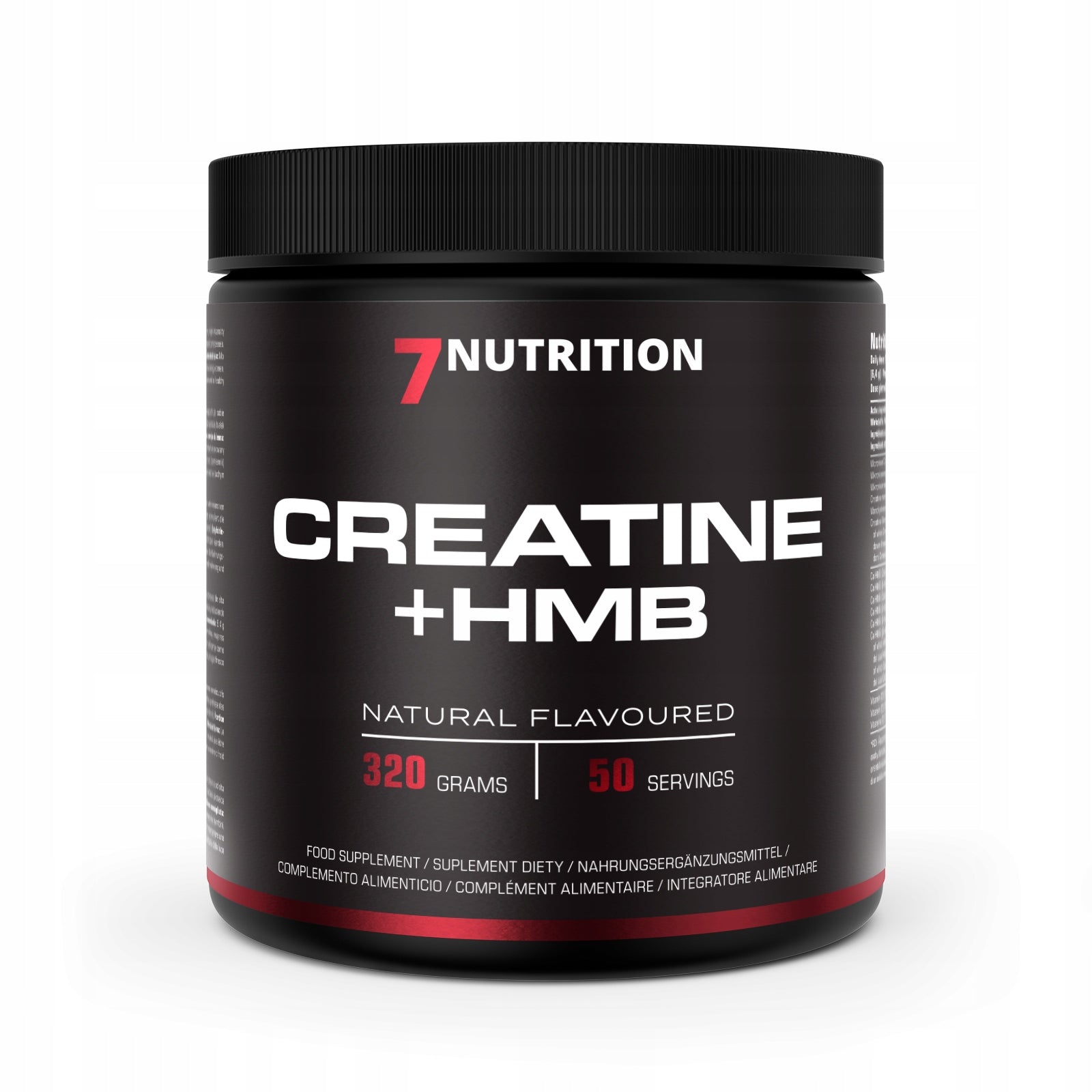 7Nutrition Creatine + HMB 320 g CREATINE calcium D3 Creatine monohydrate Strength