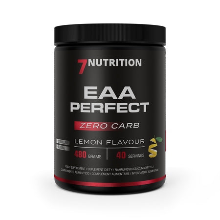7Nutrition EAA Perfect 480g Lemon Amino Acids Muscle Regeneration