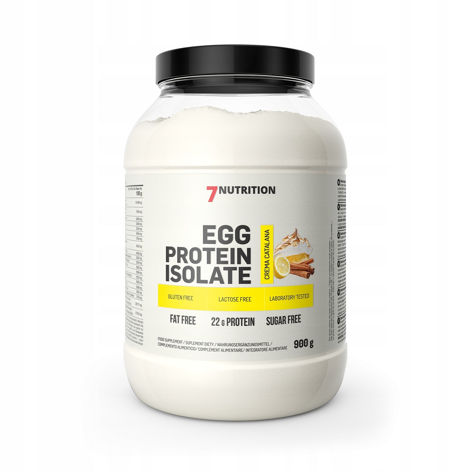 7Nutrition EGG Protein 900 g Crema Catalana Egg Protein WHEY Mass