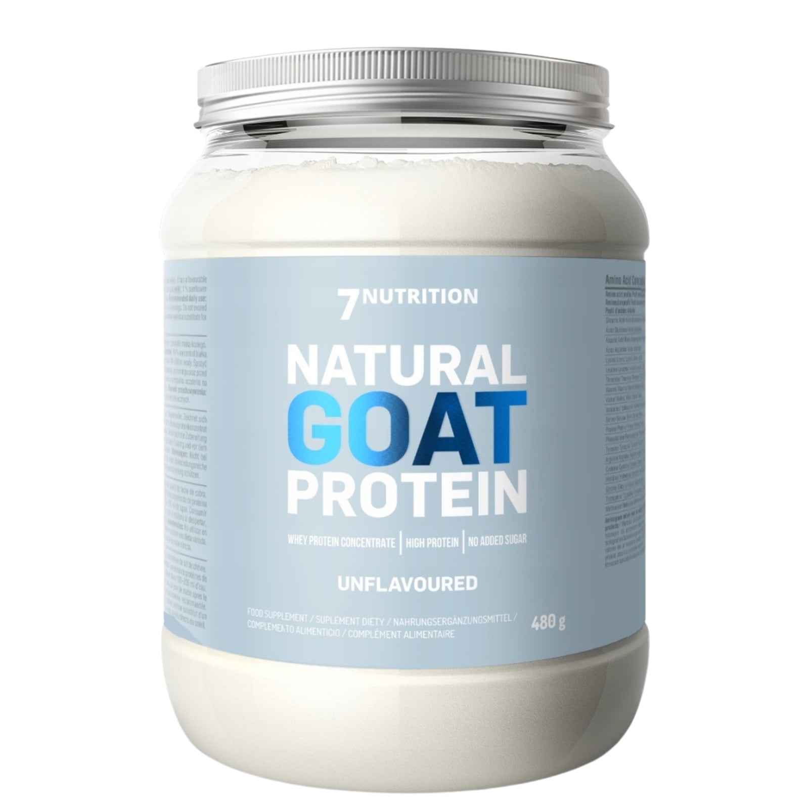 7Nutrition Natural GOAT Protein Natural 480 g WPC GOAT PROTEIN CONCENTRATE