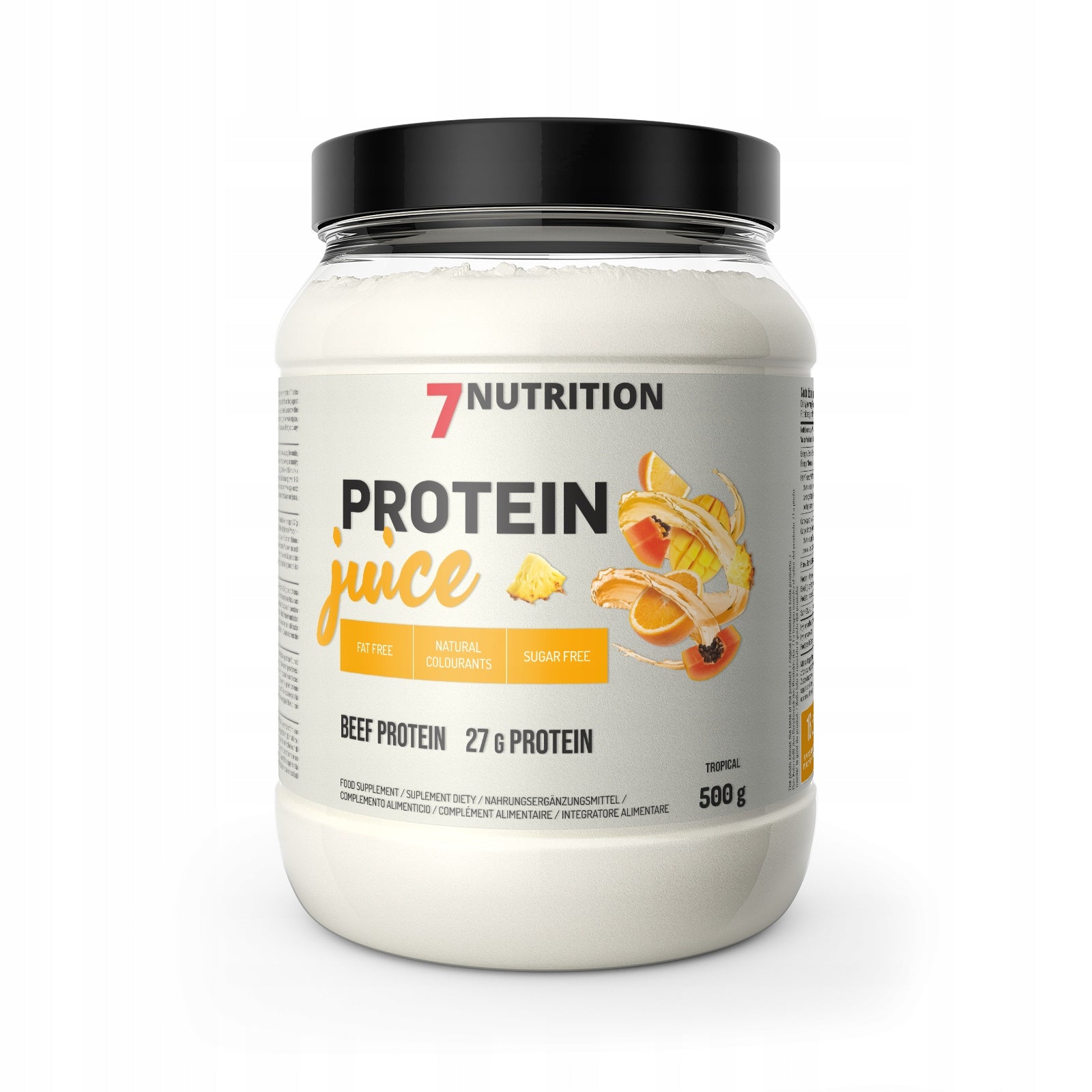 7Nutrition Protein Juice 500 g Tropical Juicy Milk Free Protein Juice
