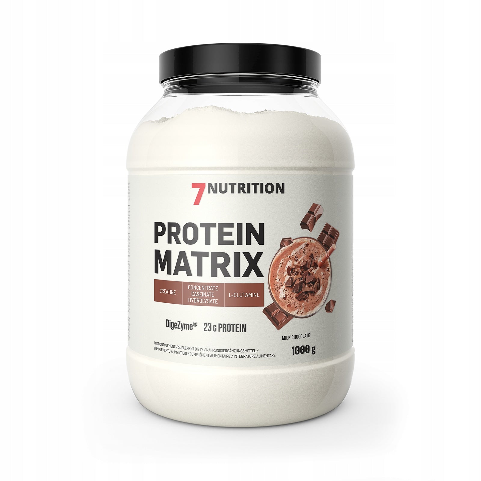 7Nutrition Protein Matrix 1000 g Milk Chocolate PROTEIN CONDITIONER Packaging status original
