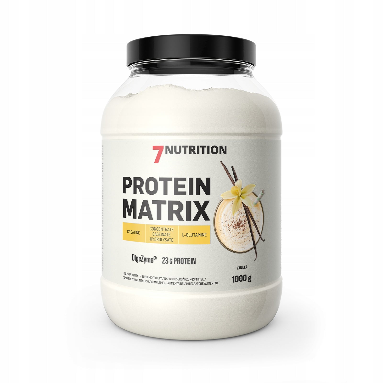 7Nutrition Protein Matrix 1000 g Vannila MIX Protein Collagen CREATINE MIX Packaging status original