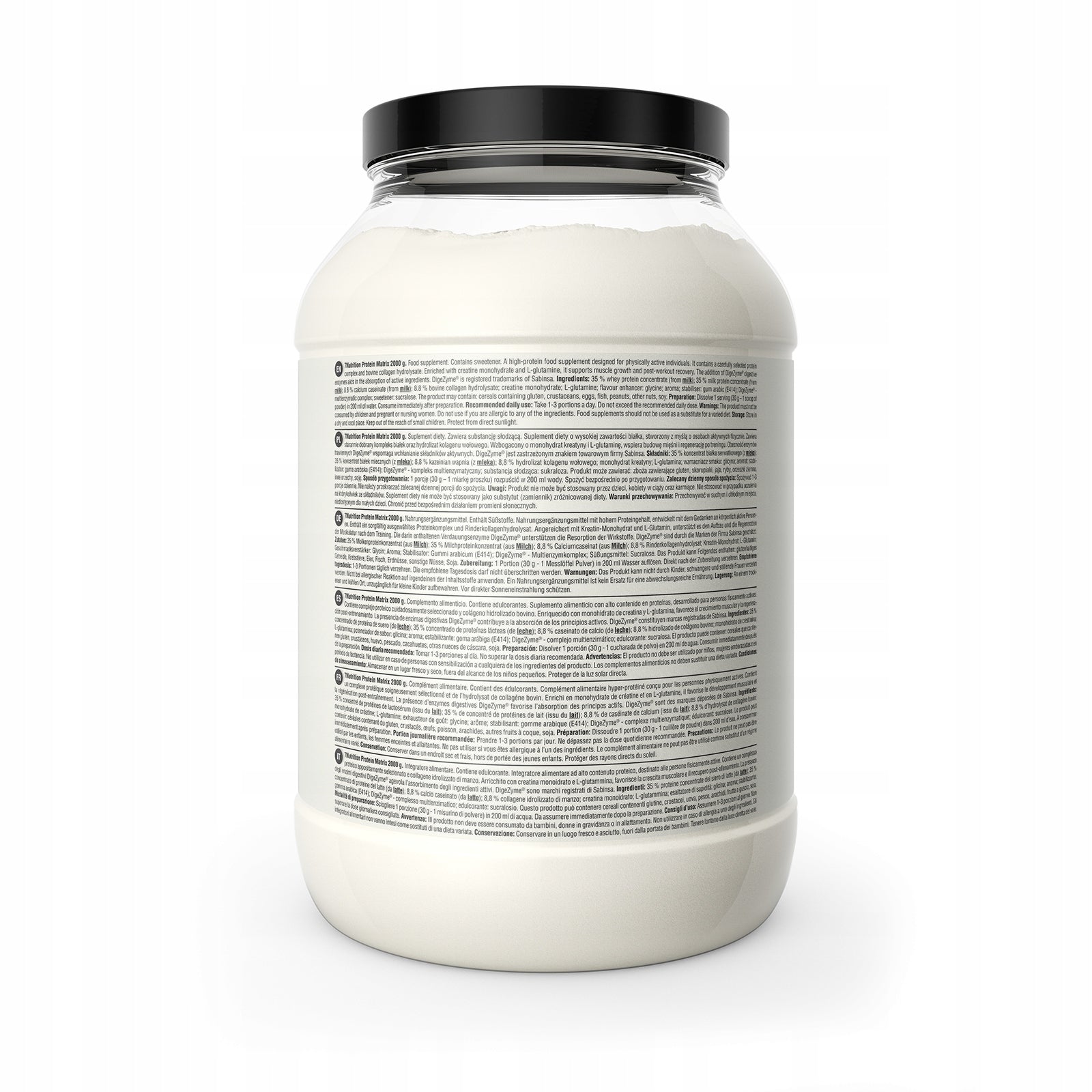 7Nutrition Protein Matrix 2kg Protein Mix WPC Protein Beef Caseinate Packaging status original