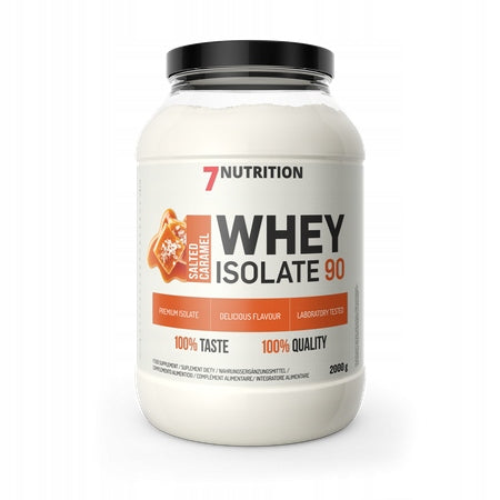 7Nutrition Whey Isolate 90 2kg Salty Caramel Protein ISOLATE