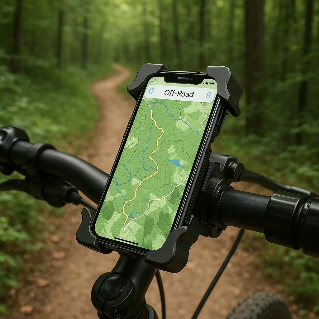 Telefono laikiklis dviračiui, motociklui, GPS