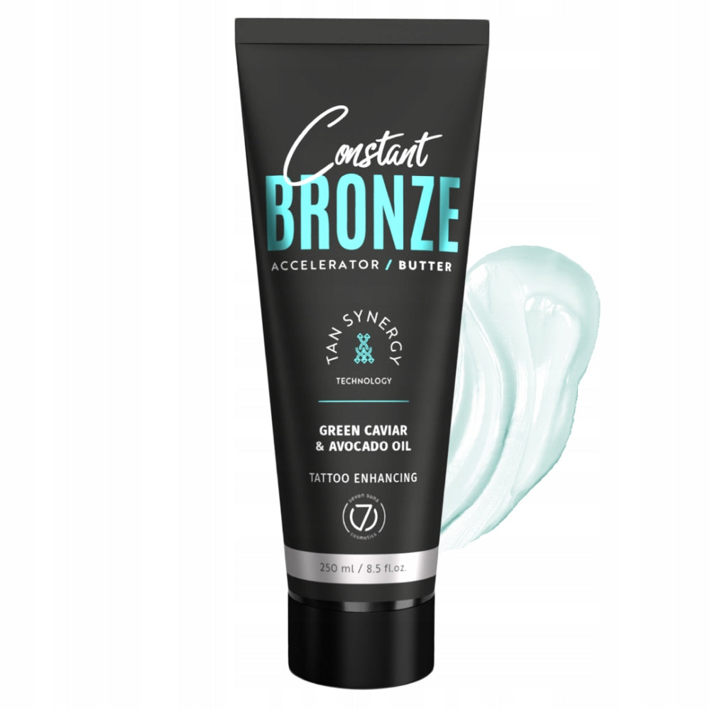 Soliariumo įdegio kremas 7suns Constant Bronze Akseleratorius/sviestas, 250ml
