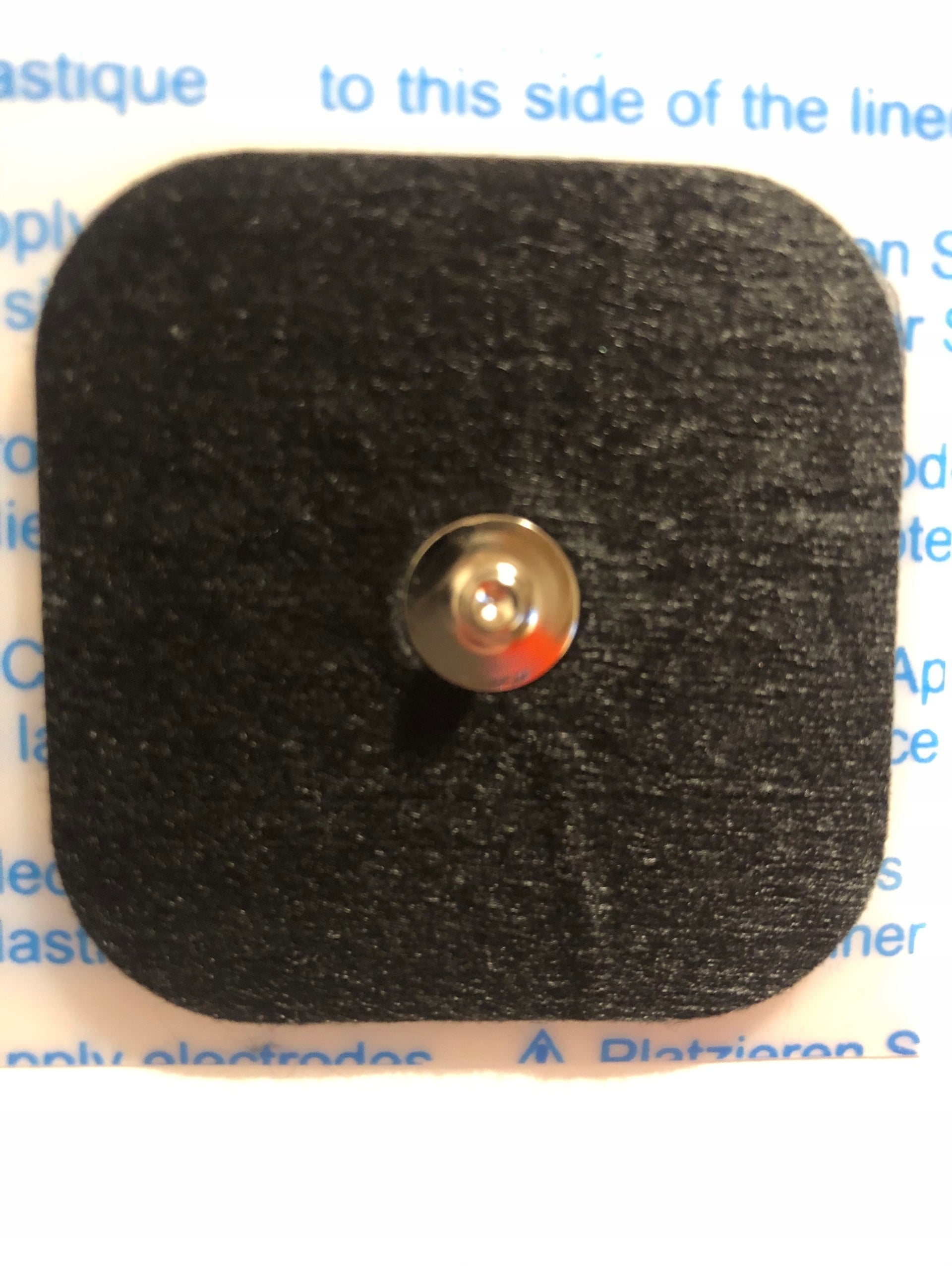 8 GEL ELECTRODES COMPEX TENS EMS BUTTON 5x5cm Manufacturer code SGB5050-2