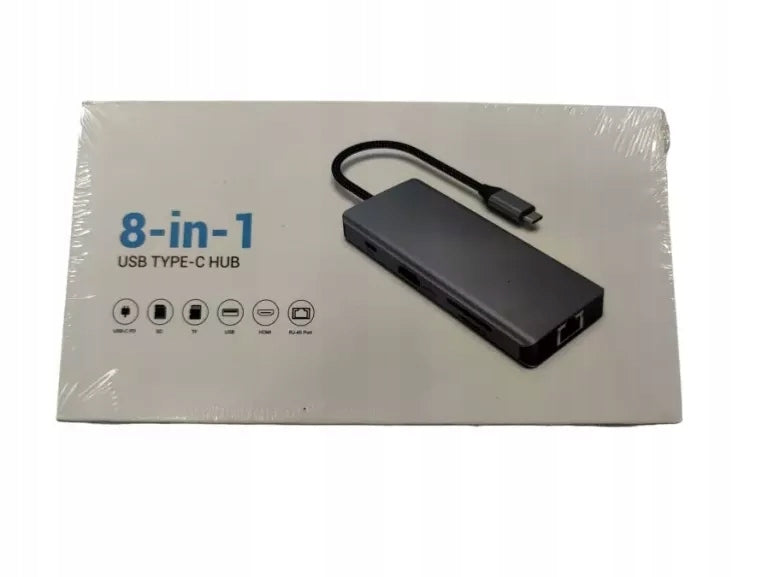 8 IN 1 USB C ADAPTER (ETHERNET, USB 2.0, 5 GB/S USB 3.0, SD/TF READER) Manufacturer Bedee
