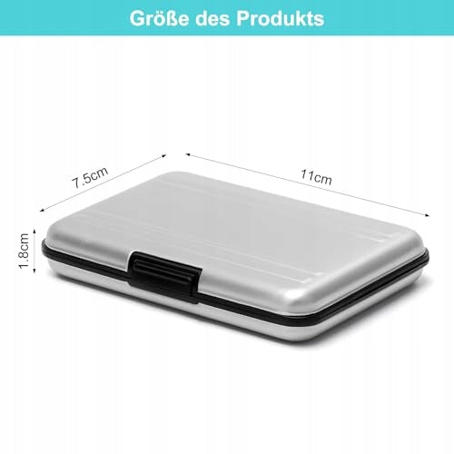 8 MEMORY CARD COMPARTMENTS PORTABLE CASE FOR SD/TF WATERPROOF Manufacturer no brand