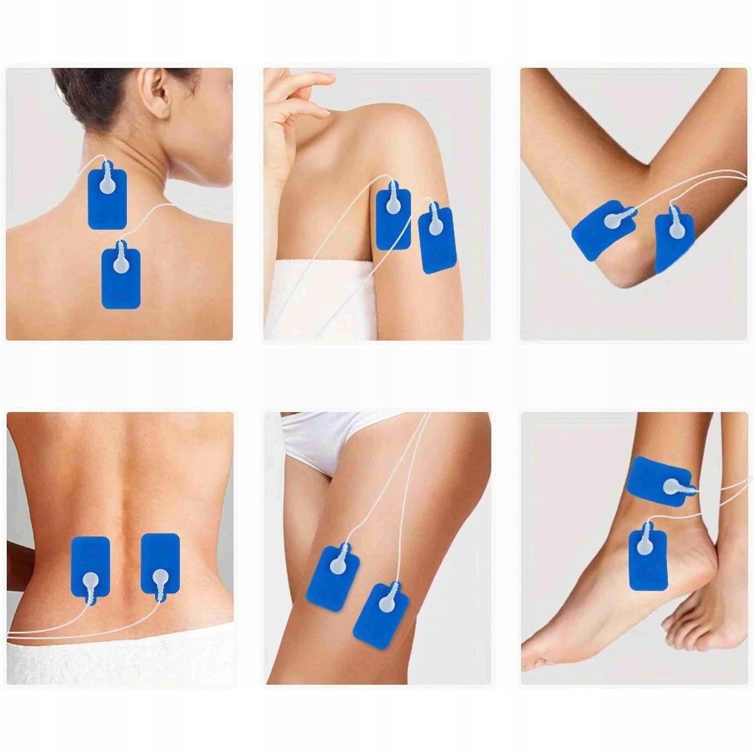 8 MODES ELECTRIC STIMULATOR 15 LEVELS FOR SENIORS WITH LCD Medical device no
